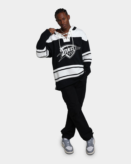 47 Brand Oklahoma City Thunder Superior Lacer Hoodie Jet Black