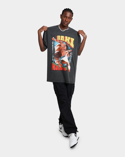 Goat Crew X Baki Hanma Baki Hanma Vintage Heavyweight T-Shirt Black Wash