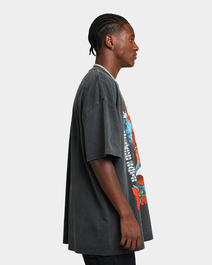 Goat Crew X Baki Hanma Baki Hanma Vintage Heavyweight T-Shirt Black Wash