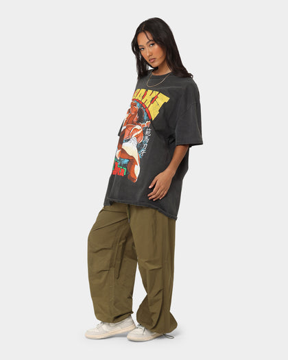 Goat Crew X Baki Hanma Baki Hanma Vintage Heavyweight T-Shirt Black Wash
