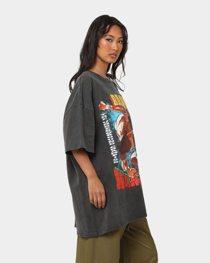 Goat Crew X Baki Hanma Baki Hanma Vintage Heavyweight T-Shirt Black Wash