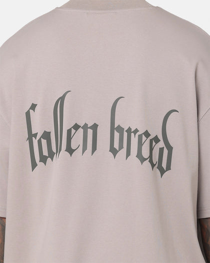 Fallen Breed Logo T-Shirt Light Grey