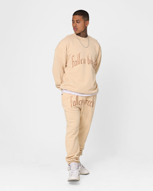 Fallen Breed Logo Crewneck Nude