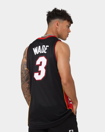 Mitchell & Ness Dwyane Wade Miami Heat '12-'13 Jersey Black