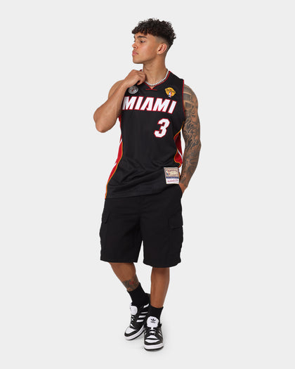 Mitchell & Ness Dwyane Wade Miami Heat '12-'13 Jersey Black
