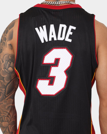 Mitchell & Ness Dwyane Wade Miami Heat '12-'13 Jersey Black