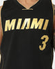 Mitchell & Ness Dwyane Wade Miami Heat Black Gold Swing Jersey Black/Gold
