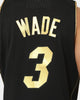 Mitchell & Ness Dwyane Wade Miami Heat Black Gold Swing Jersey Black/Gold