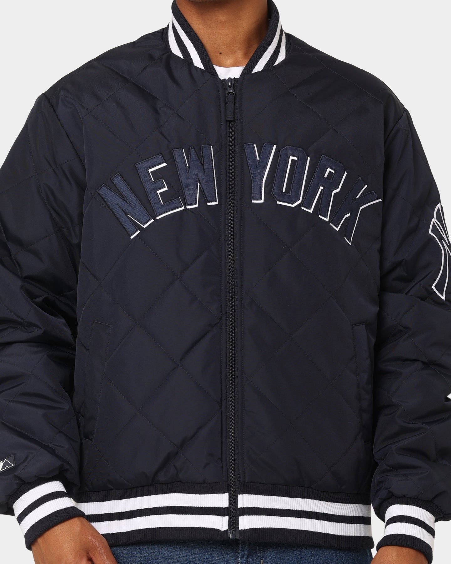 Majestic Athletic New York Yankees Tonals Quilted Varsity Jacket