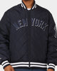Majestic Athletic New York Yankees Tonals Quilted Varsity Jacket True Navy