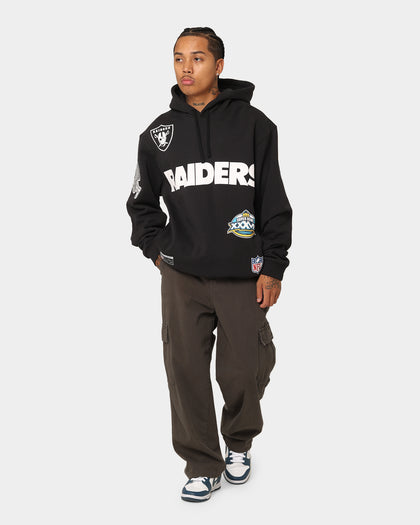 Majestic Athletic Las Vegas Raiders World Series Champs Graphic Hoodie Faded Black