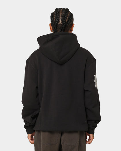 Majestic Athletic Las Vegas Raiders World Series Champs Graphic Hoodie Faded Black