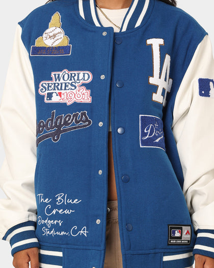 Majestic Athletic Los Angeles Dodgers Multi Hit Varsity Jacket Royal