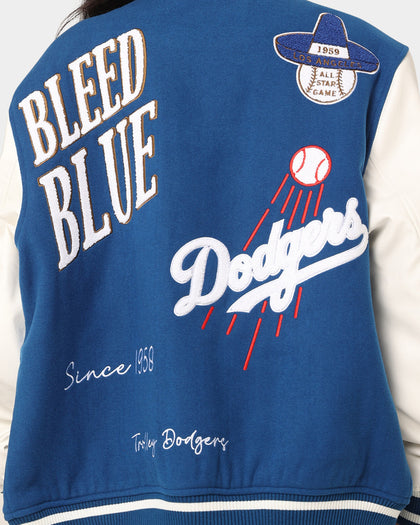 Majestic Athletic Los Angeles Dodgers Multi Hit Varsity Jacket Royal