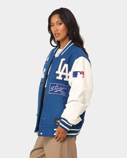 Majestic Athletic Los Angeles Dodgers Multi Hit Varsity Jacket Royal