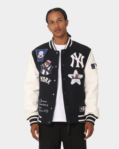 Majestic Athletic New York Yankees Multi Hit Varsity Jacket True Navy