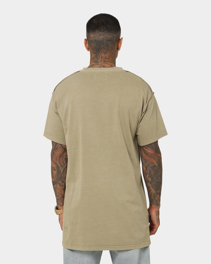 Saint Morta Meteor Lafayette T-Shirt Vintage Khaki