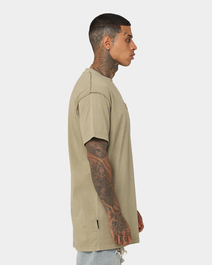 Saint Morta Meteor Lafayette T-Shirt Vintage Khaki