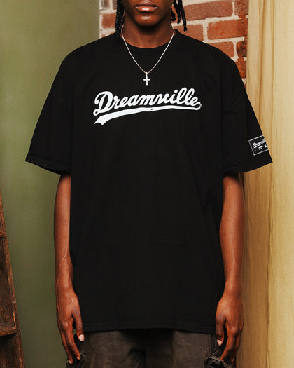 Dreamville Dreamville Logo Vintage T-Shirt Black