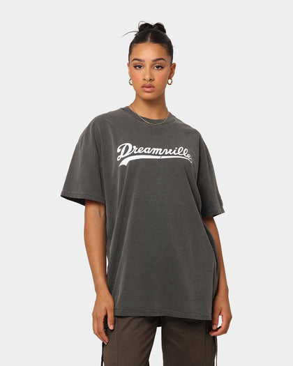 Dreamville Dreamville Logo Vintage T-Shirt Washed Black