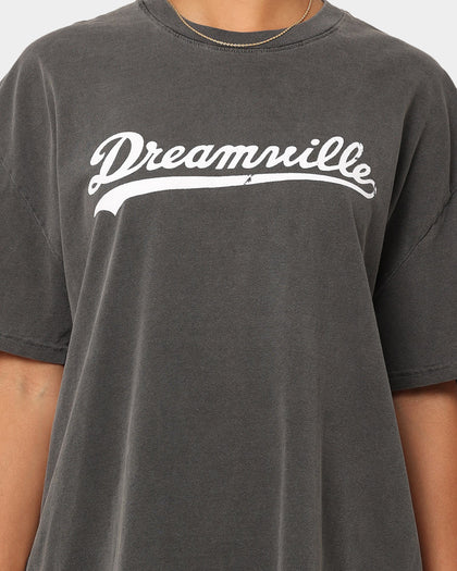 Dreamville Dreamville Logo Vintage T-Shirt Washed Black