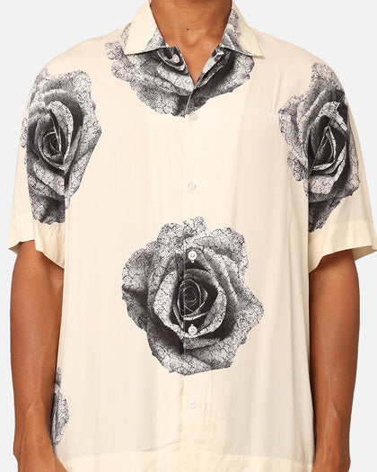 Carré Rose Bunch Button Up Shirt Off White