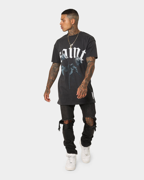 Saint Morta True Love Lafayette Vintage T-Shirt Vintage Black