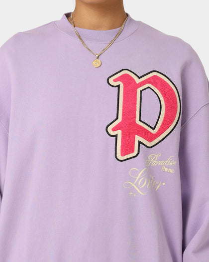Loiter Paradise Crewneck Lilac