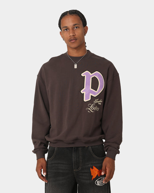 Loiter Paradise Crewneck Off Black