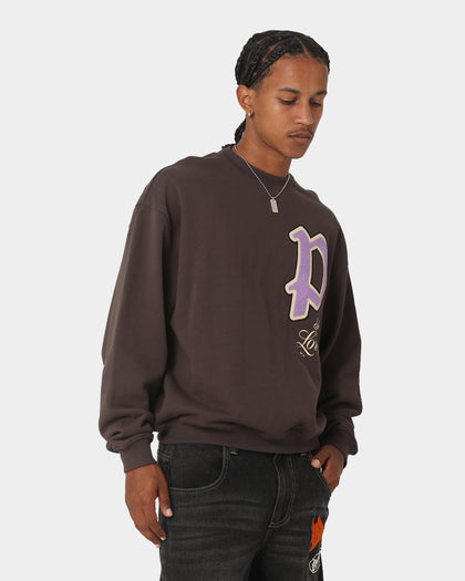 Loiter Paradise Crewneck Off Black