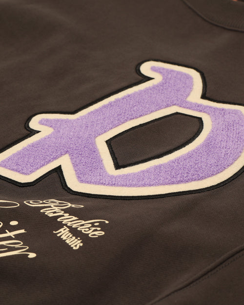 Loiter Paradise Crewneck Off Black