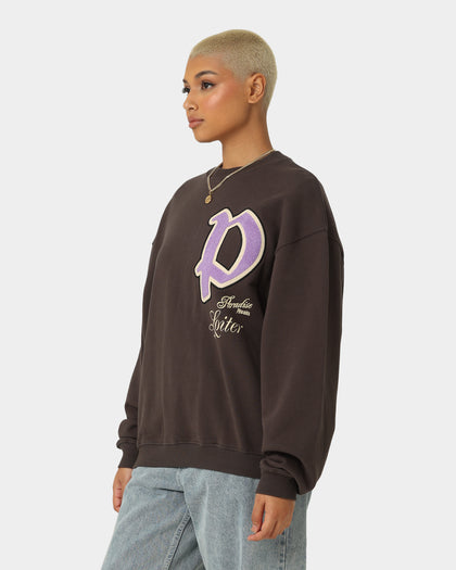 Loiter Paradise Crewneck Off Black