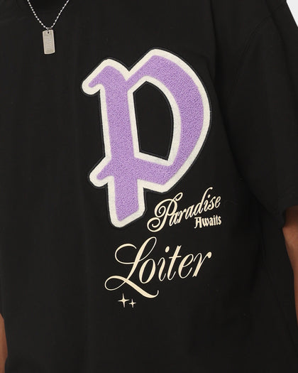 Loiter Paradise T-Shirt Black