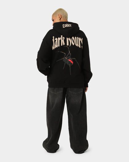 Loiter Dark Hours Hoodie Off Black