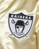 Mitchell & Ness Las Vegas Raiders Fashion Lightweight Satin Jacket Light Gold