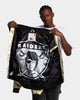 Mitchell & Ness Las Vegas Raiders Fashion Lightweight Satin Jacket Light Gold