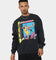 Mitchell & Ness Dennis Rodman Los Angeles Lakers Player Vibes Crewneck Faded Black