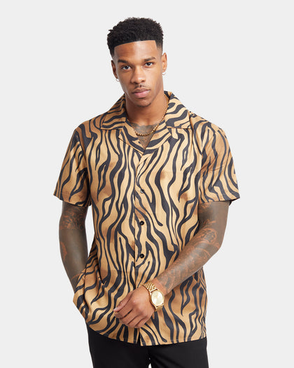 XXIII Zeera Button Up Shirt Zebra