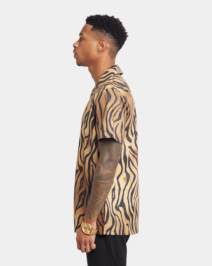 XXIII Zeera Button Up Shirt Zebra