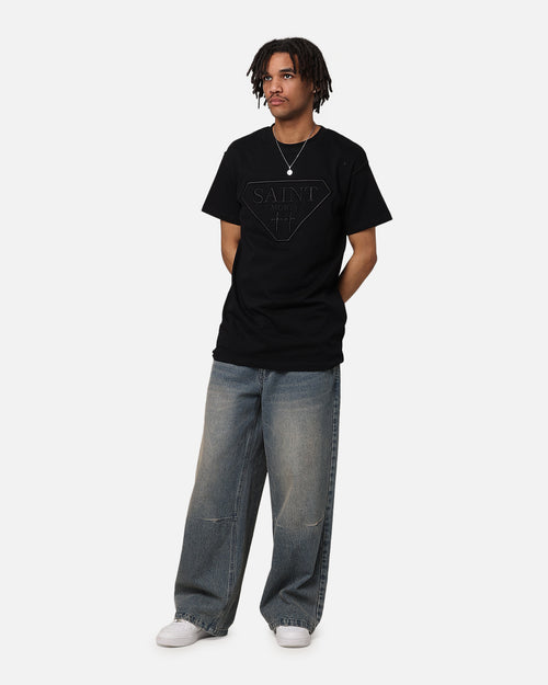 Saint Morta Liberty Lafayette T-Shirt Black/Black