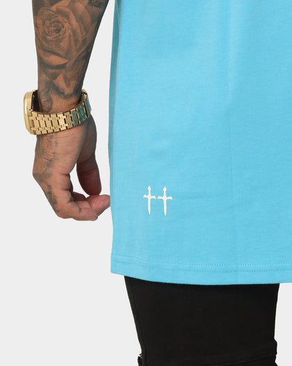 Saint Morta Liberty Lafayette T-Shirt Cyan