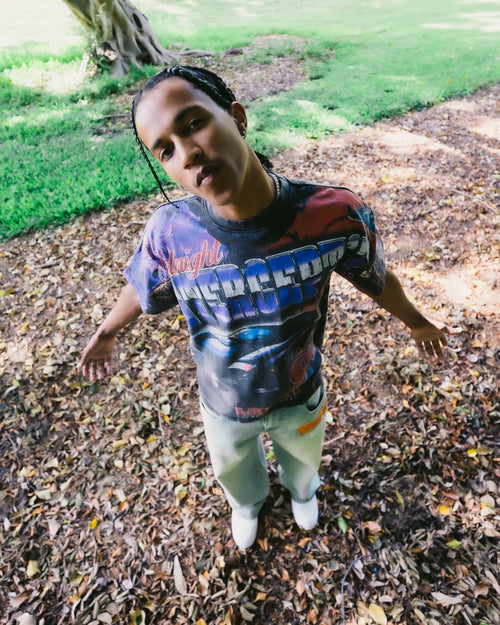 Loiter Interceptor Vintage T-Shirt Vintage Black