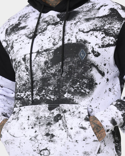 Saint Morta Acid Hoodie White/Grey/Black
