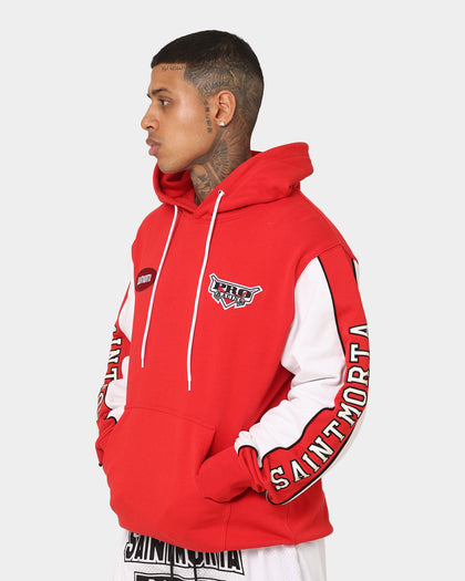 Saint Morta Pro Racing Hoodie Red