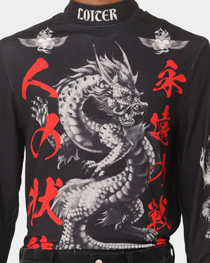 Loiter Drago Long Sleeve T-Shirt Black