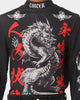 Loiter Drago Long Sleeve T-Shirt Black