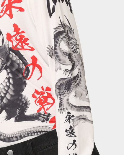 Loiter Drago Long Sleeve T-Shirt Off White