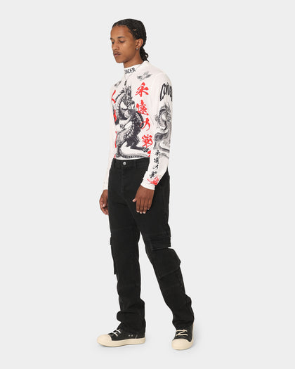 Loiter Drago Long Sleeve T-Shirt Off White