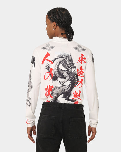 Loiter Drago Long Sleeve T-Shirt Off White