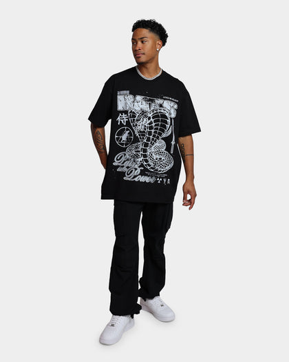 Rats Get Fat King Kobra T-Shirt Black